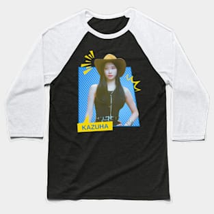 Kazuha Le Sserafim Comic Baseball T-Shirt